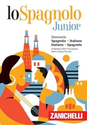 Spagnolo Junior. Dizionario Spagnolo-italiano, Italiano-spagnolo. Versione Plus (lo) fronte