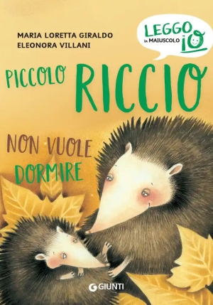 Piccolo Riccio Non Vuole Dormire. Ediz. A Colori fronte