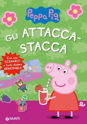 Attacca-stacca Di Peppa Pig. Con Adesivi. Ediz. A Colori (gli) fronte