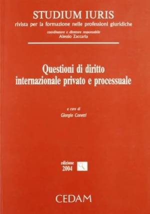 Questioni Diritto Internazion. fronte