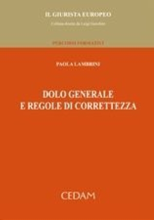 Dolo Generale Reg.corr. fronte