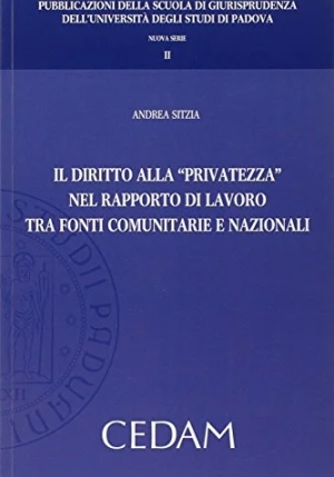 Diritto Alla Privatezza Nel Ra fronte