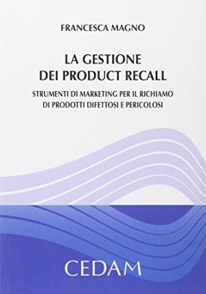 Gestione Dei Product Recall fronte
