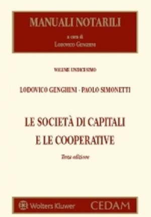Societa Di Capitali E Cooperative 3ed. fronte