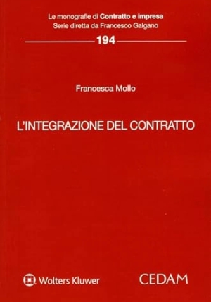 Integrazione Del Contratto fronte