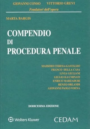 Compendio Di Procedura Penale 12ed. fronte
