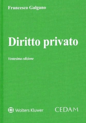 Diritto Privato 20ed. fronte