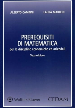 Prerequisiti Di Matematica 3ed. fronte