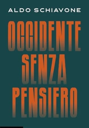 Occidente Senza Pensiero fronte