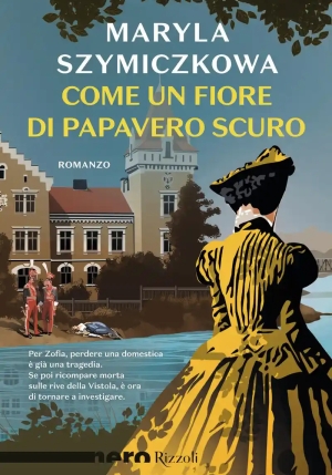 Come Un Fiore Di Papavero Scuro fronte