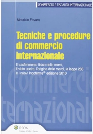 Tecniche E Procedure Di Commer fronte