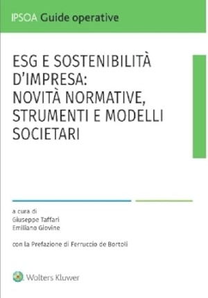 Esg E Sostenibilita D' Impresa fronte