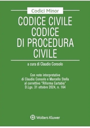 Codice Civile E Cod.proced.civile 2025 fronte