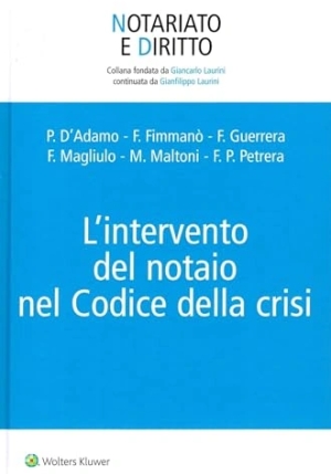Intervento Del Notaio Nel Codice Della Crisi fronte
