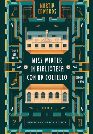 Miss Winter In Biblioteca Con Un Coltello fronte