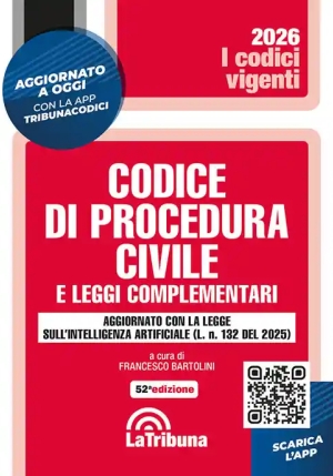 Codice Procedura Civile fronte