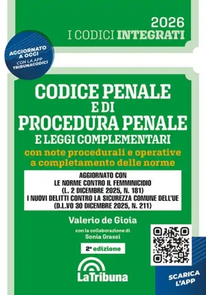 Codice Penale E Proc.penale fronte
