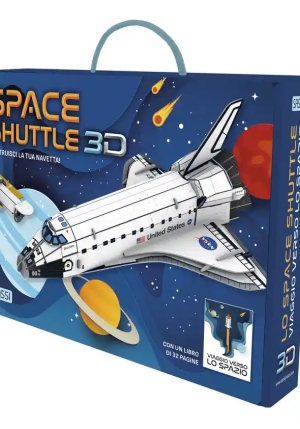 Viaggio Verso Lo Spazio. Space Shuttle 3d fronte