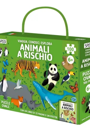 Animali A Rischio - Valigetta Puzzle fronte