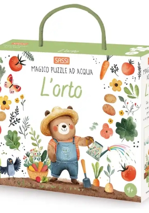 L'orto. Puzzle Inchiostri Magici fronte