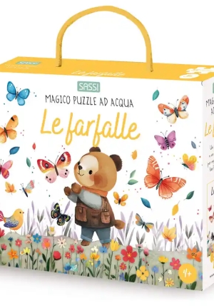 Farfalle. Magico Puzzle Ad Acqua (le) fronte