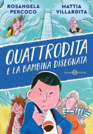 Quattrodita E La Bambina Disegnata fronte