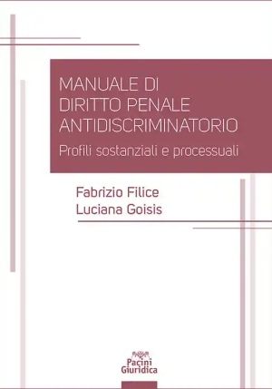 Manuale Diritto Penale Antidiscriminat. fronte