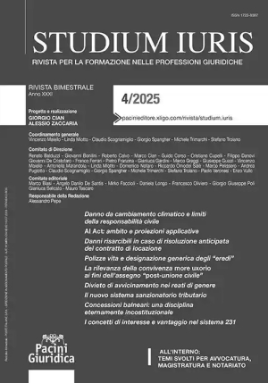 Studium Iuris 4-2025 fronte
