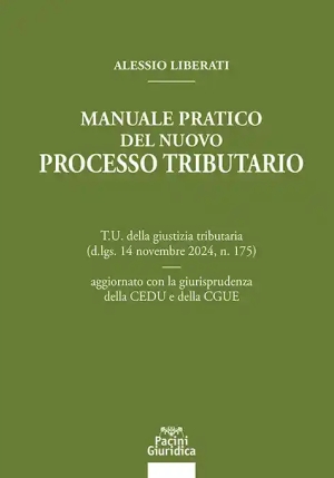 Manuale Pratico Nuovo Processo Tributar. fronte