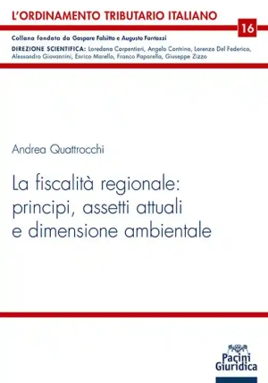 Fiscalita' Regionale Principi Assetti fronte