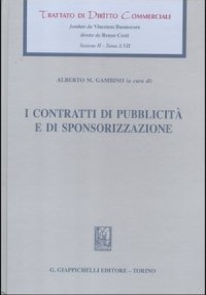 Contratti Pubblicita' E Sponsorizzazione fronte