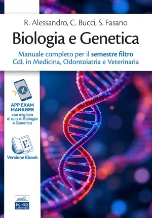 Biologia E Genetica Manuale Complesto Per Semestre Filtro fronte