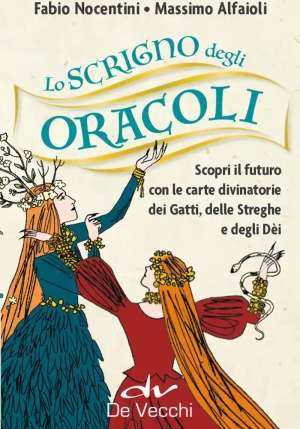 Scrigno Degli Oracoli. Scopri Il Futuro Con Le Carte Divinatorie Dei Gatti, Delle Streghe E Degli D? fronte