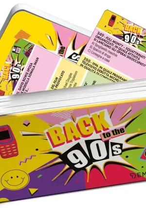 Back To The 90s. Il Grande Quiz Sugli Anni Novanta. Con 50 Carte fronte