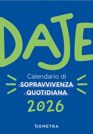 Calendario Daje. Calendario 2026 fronte