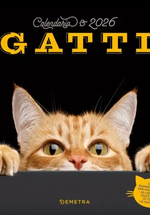 Gatti. Calendario 2026 fronte