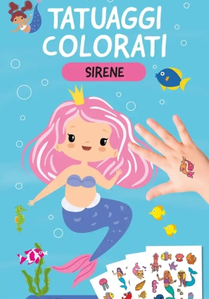 Sirene. Tatuaggi Colorati fronte