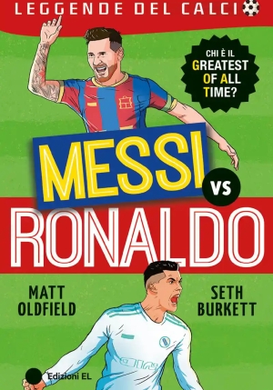 Messi Vs Ronaldo. Leggende Del Calcio fronte
