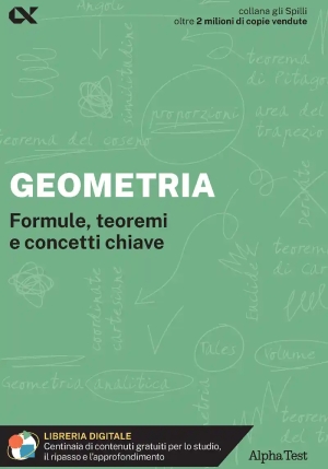 Geometria. Formule, Teoremi E Concetti Chiave. Con Estensioni Online fronte