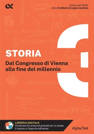 Storia. Con Estensioni Online. Vol. 3: Dal Congresso Di Vienna Alla Fine Del Millennio fronte