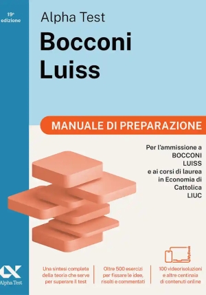 Bocconi E Luiss - Manuale Di Preparazione fronte