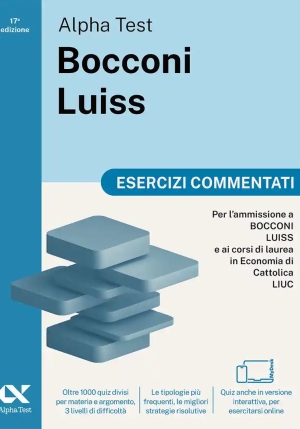 Bocconi E Luiss - Esercizi Commentati fronte