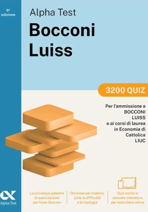 Bocconi E Luiss - 1900 Quiz fronte