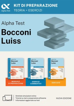Bocconi E Luiss - Kit 3v Di Preparazione fronte