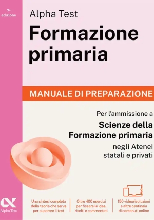 Formazione Primaria - Manuale Di Preparazione fronte