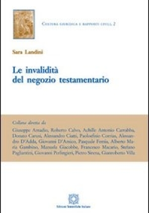 Invalidita' Del Negozio Testam fronte