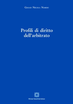Profili Di Diritto Dell'arbitr fronte