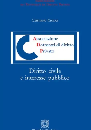 Diritto Civile E Interesse Pub fronte