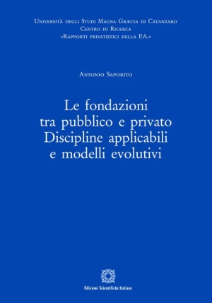Fondazioni Tra Pubblico E Priv fronte