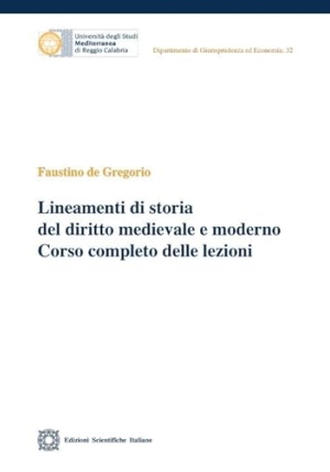 Lineamenti Di Storia Diritto M fronte